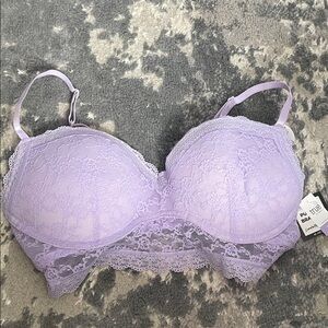 Lace Lavender Bralette